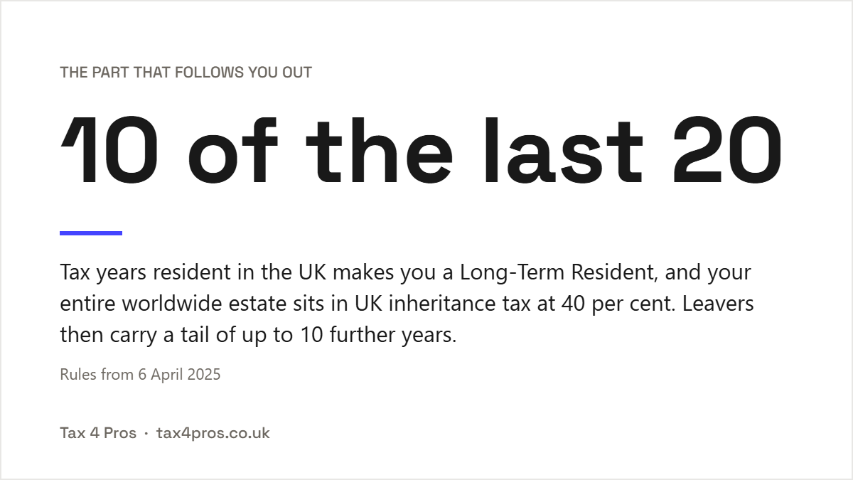 Jim Ratcliffe Monaco tax. Key figure: the inheritance tax tail on leavers.